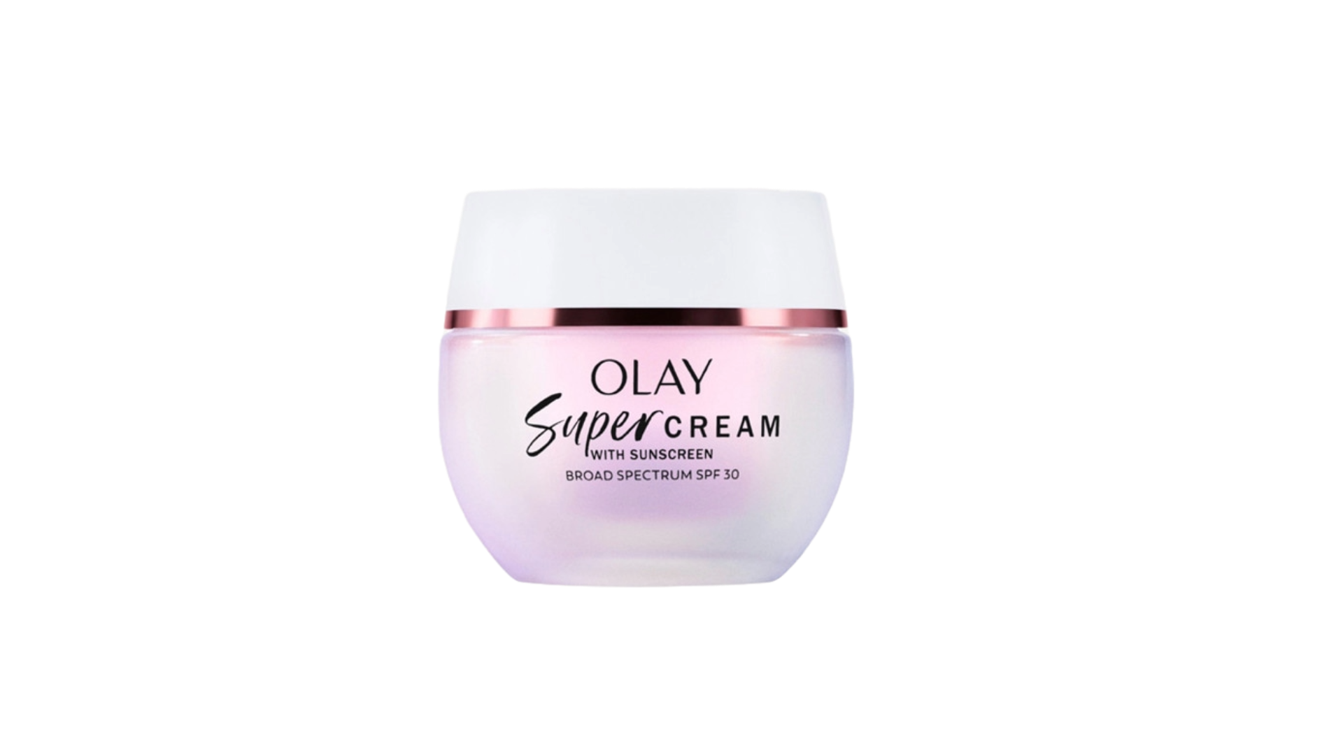 Olay Super Cream with Sunscreen SPF 30, Ultra Lightweight SPF Face Moisturizer